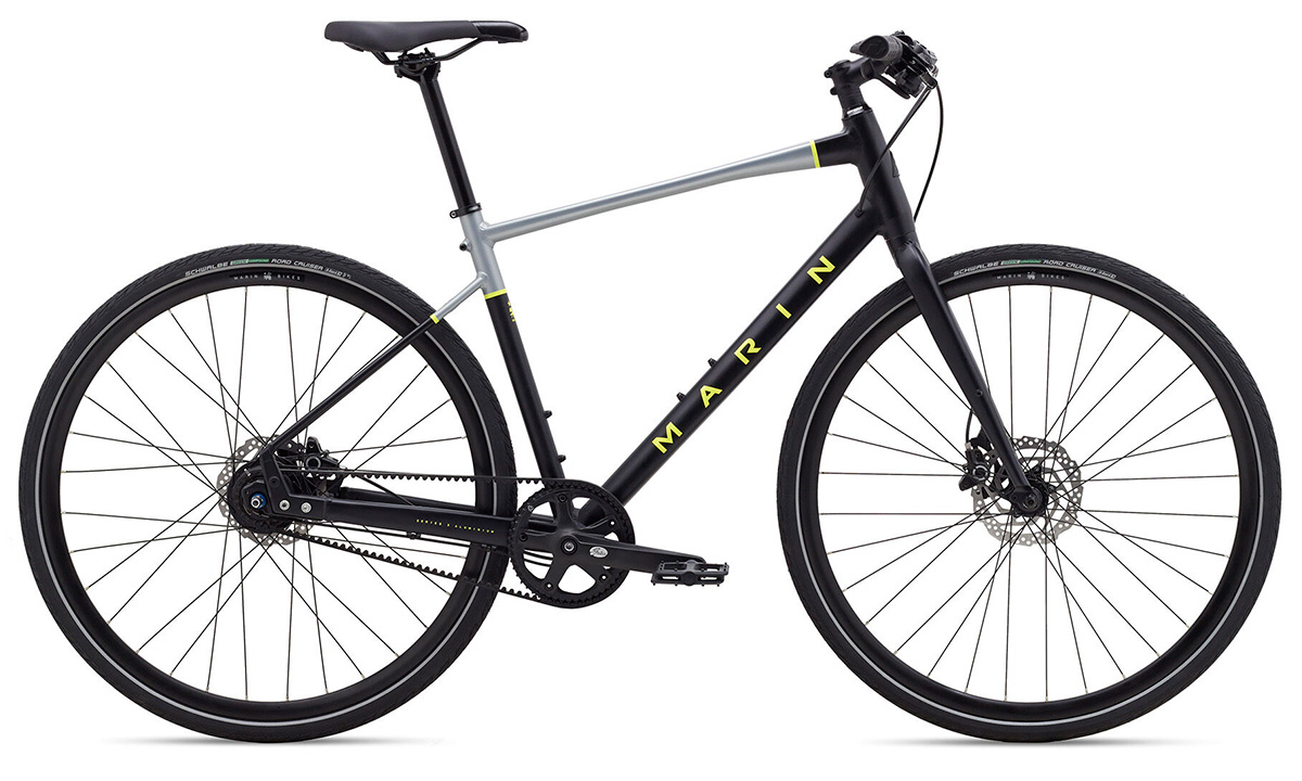 Фотографія Велосипед Marin PRESIDIO 3 28" розмір XL 2020 Чорно-сірий